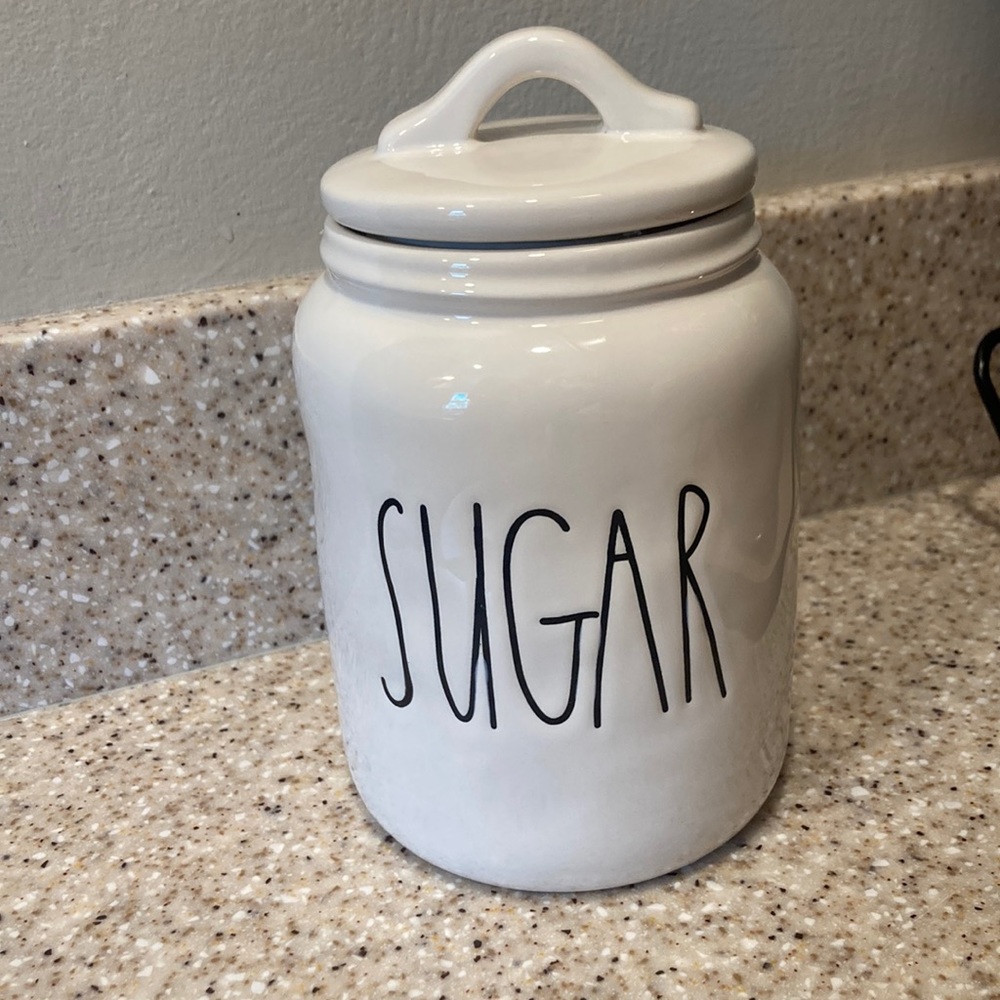 Rae Dunn sugar canister
